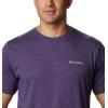 Columbia Mens Tech Trail Crew Neck(Soft Purple)