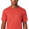 Columbia Mens Tech Trail Crew Neck(Wildfire)
