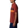 Columbia Men’s Thistletown Hills Stripe Polo(Warp Red Heather  Double Decker Stripe)