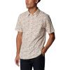 Columbia Mens Thistletown Ridge Polo Sp21(Chalk  Makin Tracks Print)