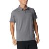 Columbia Mens Thistletown Ridge Polo Sp21(City Grey Heather)