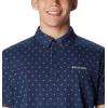 Columbia Mens Thistletown Ridge Polo Sp21(Collegiate Navy Dawn Dot)