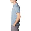 Columbia Mens Thistletown Ridge Polo Sp21(Dark Mountain/Sky Blue)