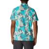Columbia Mens Thistletown Ridge Polo Sp21(Ice Green Floriated)