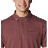 Columbia Mens Thistletown Ridge Polo Sp21(Light Raisin)