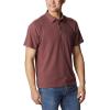 Columbia Mens Thistletown Ridge Polo Sp21(Light Raisin)