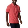 Columbia Mens Thistletown Ridge Polo Sp21(Mountain Red Heather)