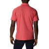 Columbia Mens Thistletown Ridge Polo Sp21(Mountain Red Heather)