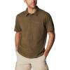 Columbia Mens Thistletown Ridge Polo Sp21(Olive Green Heather)