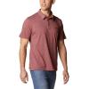 Columbia Mens Thistletown Ridge Polo Sp21(Red Jasper Heather)