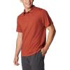 Columbia Mens Thistletown Ridge Polo Sp21(Warp Red Heather)