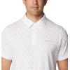Columbia Mens Thistletown Ridge Polo Sp21(White Dawn Dot)