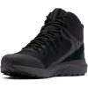 Columbia Men’s Trailstorm Mid Waterproof Hiking Shoe(Black/Dark Grey)