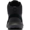 Columbia Men’s Trailstorm Mid Waterproof Hiking Shoe(Black/Dark Grey)