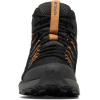 Columbia Men’s Trailstorm Mid Waterproof Hiking Shoe(Black/Elk)