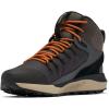 Columbia Men’s Trailstorm Mid Waterproof Hiking Shoe(Dark Grey/Caramel)