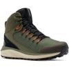 Columbia Men’s Trailstorm Mid Waterproof Hiking Shoe(Nori/Black)