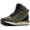 Columbia Men’s Trailstorm Mid Waterproof Hiking Shoe(Nori/Black)