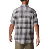 Columbia Men’s Under Exposure Yarn Dye Short Sleeve Shirt(City Grey Madras Gingham)