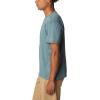 Columbia Mens Zero Ice Cirro-Cool Short Sleeve Shirt(Metal/Metal Heather)