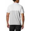Columbia Mens Zero Ice Cirro-Cool Short Sleeve Shirt(Nimbus Grey/Nimbus Grey Heather)