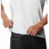 Columbia Mens Zero Ice Cirro-Cool Short Sleeve Shirt(Nimbus Grey/Nimbus Grey Heather)