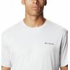 Columbia Mens Zero Ice Cirro-Cool Short Sleeve Shirt(Nimbus Grey/Nimbus Grey Heather)