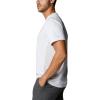 Columbia Mens Zero Ice Cirro-Cool Short Sleeve Shirt(White)