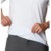 Columbia Mens Zero Ice Cirro-Cool Short Sleeve Shirt(White)
