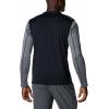 Columbia Men’s Zero Rules Long Sleeve Shirt(Black/Black Heather)