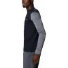 Columbia Men’s Zero Rules Long Sleeve Shirt(Black/Black Heather)