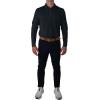 Columbia Omni-Wick Pin High Long Sleeve Polo(Midnight Black)