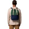 Columbia Unisex Trail Traveler 18L Backpack, Rain Forest/Collegiate Navy, One Size(Rain Forest/Collegiate Navy)