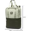 Columbia Unisex Trail Traveler 18L Backpack, Rain Forest/Collegiate Navy, One Size(Safari/Greenscape)