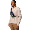 Columbia Unisex Trail Traveler Hip Pack(Rain Forest Corduroy/Collegiate Navy)
