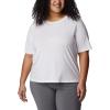 Columbia Women’s Anytime Knit Short Sleeve Tee(White)