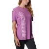 Columbia Womens Bluebird Day™ Relaxed Crew NeckBluebird Day Relaxed Crew Neck(Blossom Pink Heather/Outlined Brand)