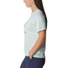 Columbia Womens Bluebird Day™ Relaxed Crew NeckBluebird Day Relaxed Crew Neck(Icy Morn Heather/Stacked Dotty)