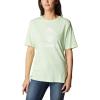 Columbia Womens Bluebird Day™ Relaxed Crew NeckBluebird Day Relaxed Crew Neck(Key West Heather/Csc Stacked Graphic)