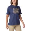 Columbia Womens Bluebird Day™ Relaxed Crew NeckBluebird Day Relaxed Crew Neck(Nocturnal Heather/Oregon Treescape)