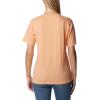 Columbia Womens Bluebird Day™ Relaxed Crew NeckBluebird Day Relaxed Crew Neck(Peach Heather/Csc Stacked Graphic)