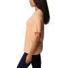 Columbia Womens Bluebird Day™ Relaxed Crew NeckBluebird Day Relaxed Crew Neck(Peach Heather/Csc Stacked Graphic)