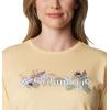 Columbia Womens Bluebird Day™ Relaxed Crew NeckBluebird Day Relaxed Crew Neck(Sunkissed Heather/Branded Bouquet)