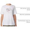 Columbia Womens Bluebird Day™ Relaxed Crew NeckBluebird Day Relaxed Crew Neck(White/Hoppy Fishing)