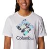 Columbia Womens Bluebird Day™ Relaxed Crew NeckBluebird Day Relaxed Crew Neck(White/Lakeshore Flora)