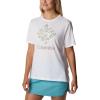 Columbia Womens Bluebird Day™ Relaxed Crew NeckBluebird Day Relaxed Crew Neck(White/Stacked Dotty)