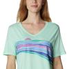 Columbia Womens Bluebird Day™ Relaxed V Neck(Color)