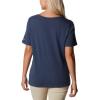 Columbia Womens Bluebird Day™ Relaxed V Neck(Nocturnal Heather/Be Outdoors)