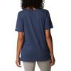 Columbia Womens Bluebird Day™ Relaxed V Neck(Nocturnal Heather/Lakeshore Flora)
