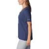 Columbia Womens Bluebird Day™ Relaxed V Neck(Nocturnal Heather/Rocky Road)